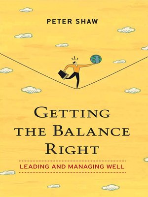 cover image of Getting the Balance Right